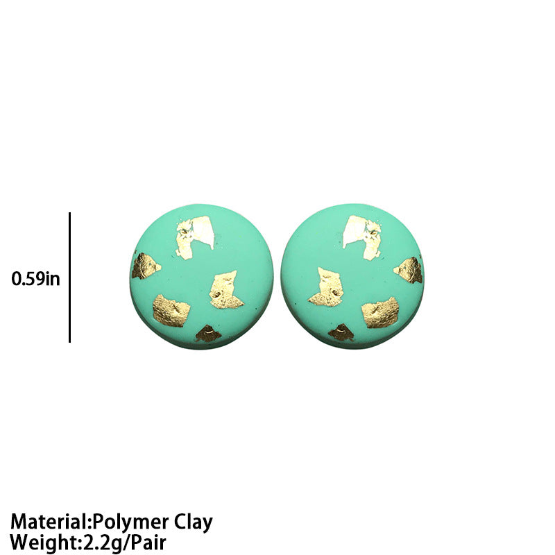 *RTS* Gold Fleck Clay Studs