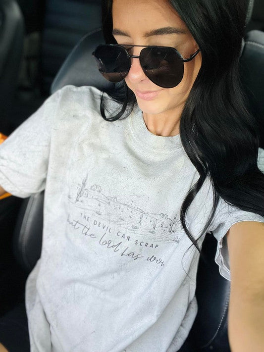 The Devil Can Scrap But The Lord Has Won Tee