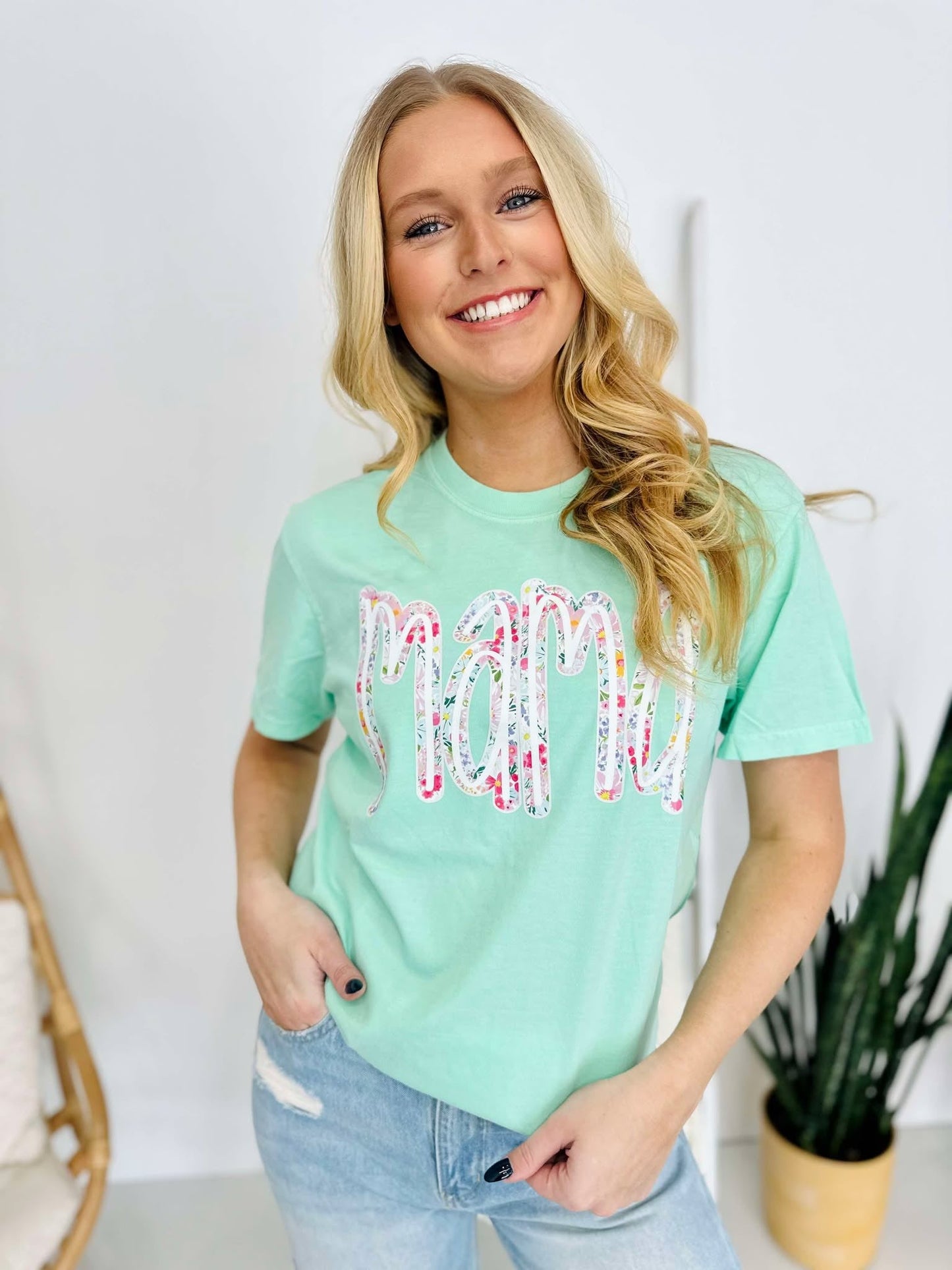 Custom Inline Multi Floral Farm DTF Tee