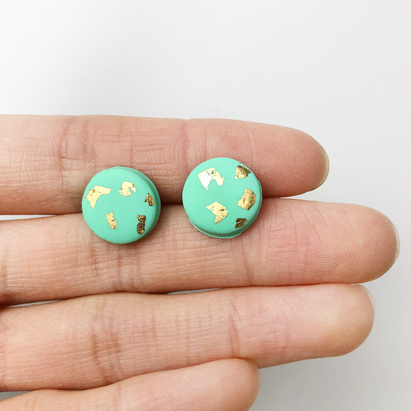 *RTS* Gold Fleck Clay Studs