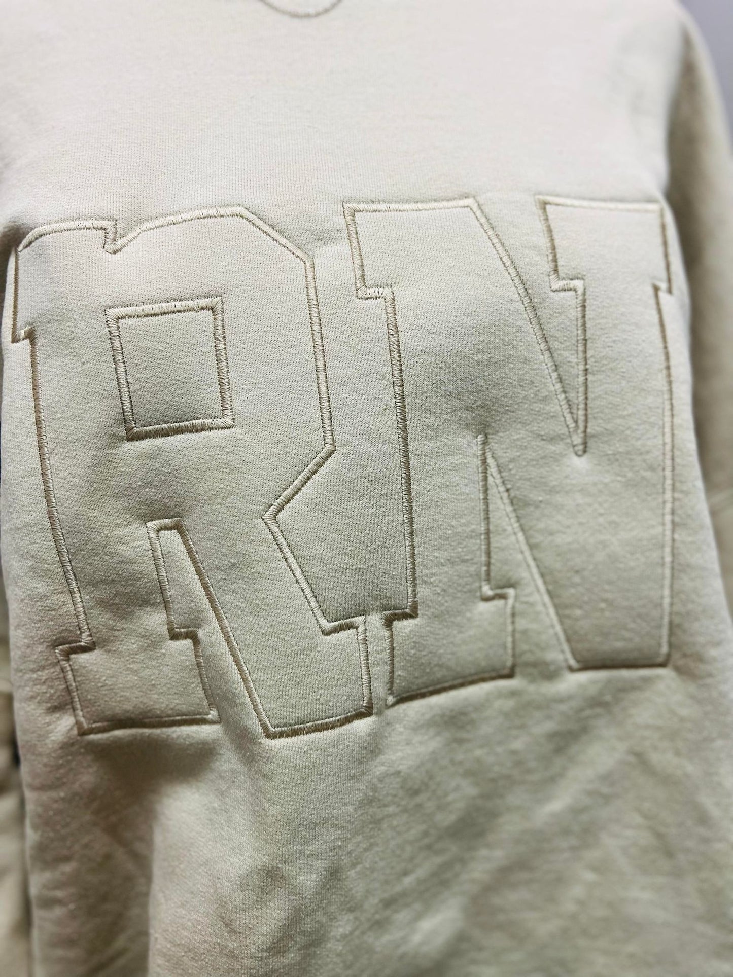RN Embroidered Sweatshirt