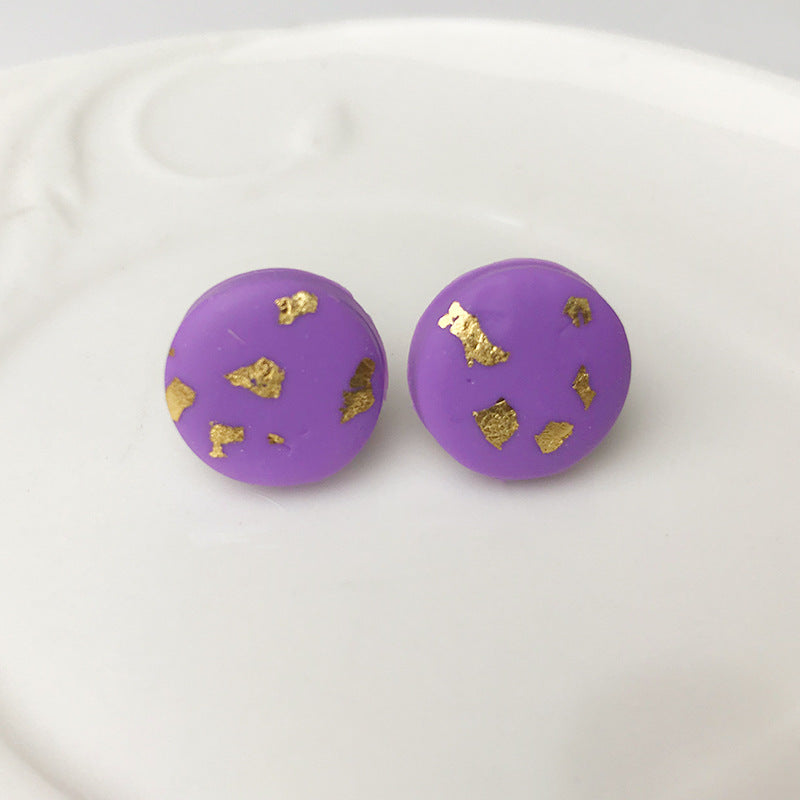 *RTS* Gold Fleck Clay Studs