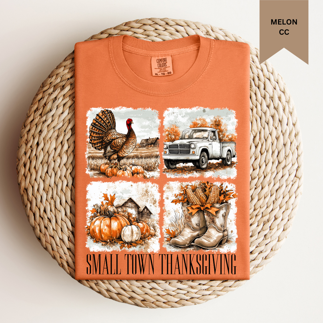 Small Town Thanksgiving Tee.