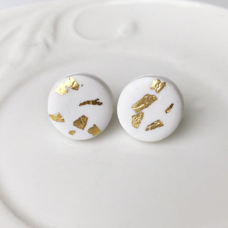 *RTS* Gold Fleck Clay Studs
