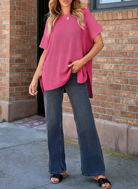 PREORDER: Becks split knit tunic 10.13.25