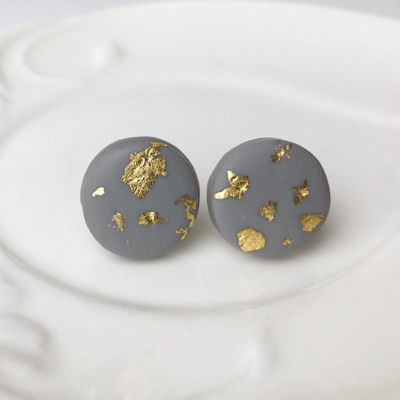 *RTS* Gold Fleck Clay Studs