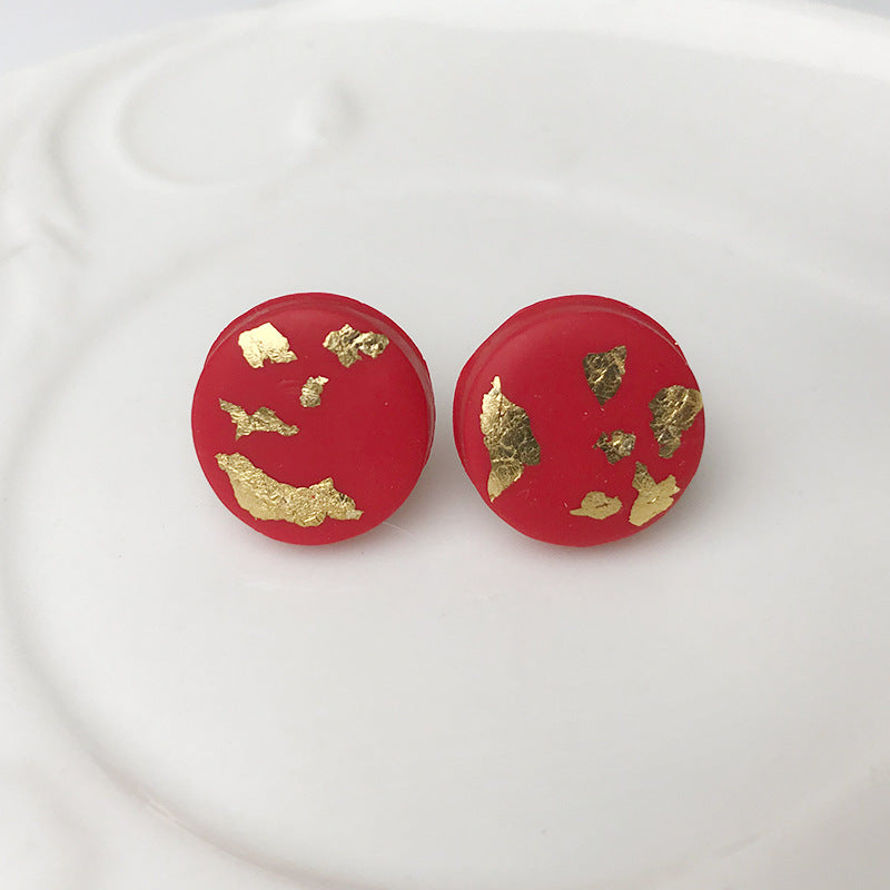 *RTS* Gold Fleck Clay Studs