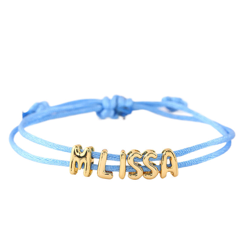 Preorder: Personalized Name String Bracelet