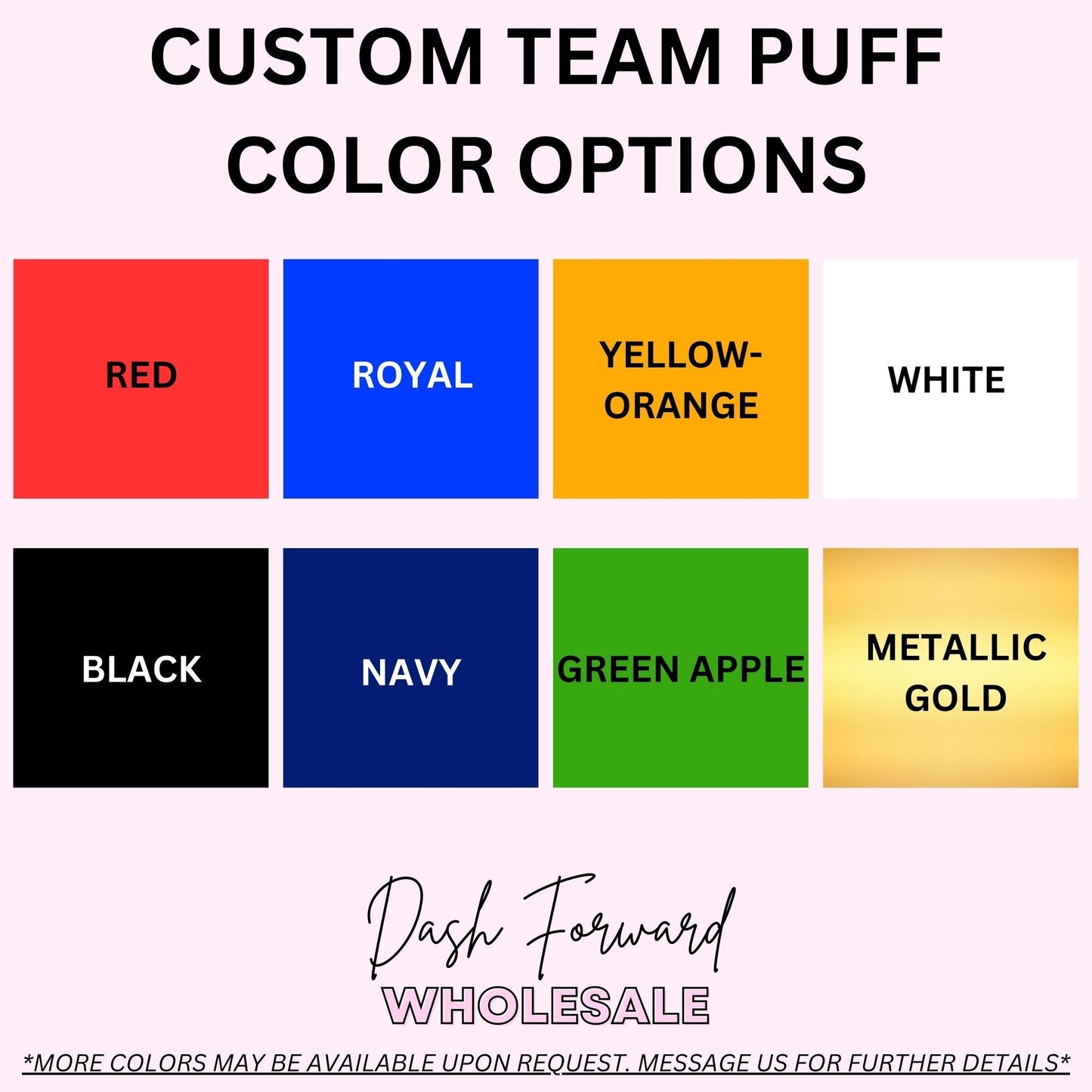 CUSTOM School Mascot Hollow Font Puff Tee