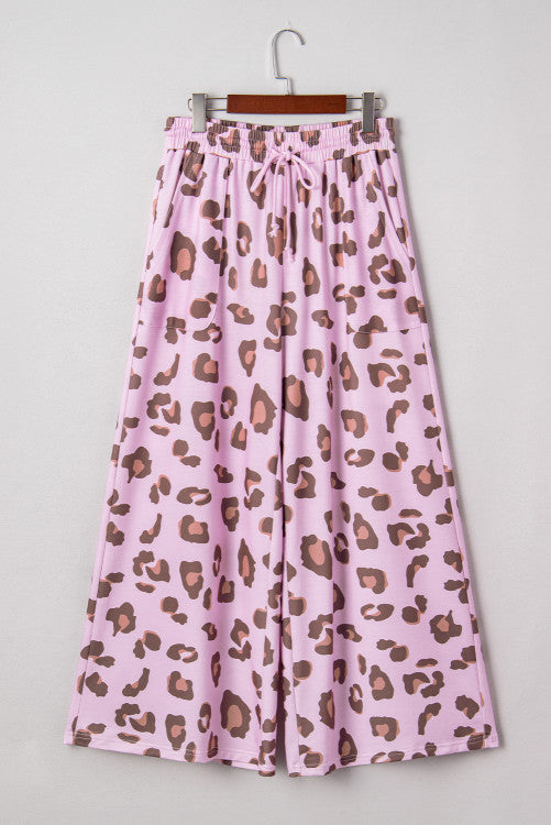Drawstring Leopard Pants RTS