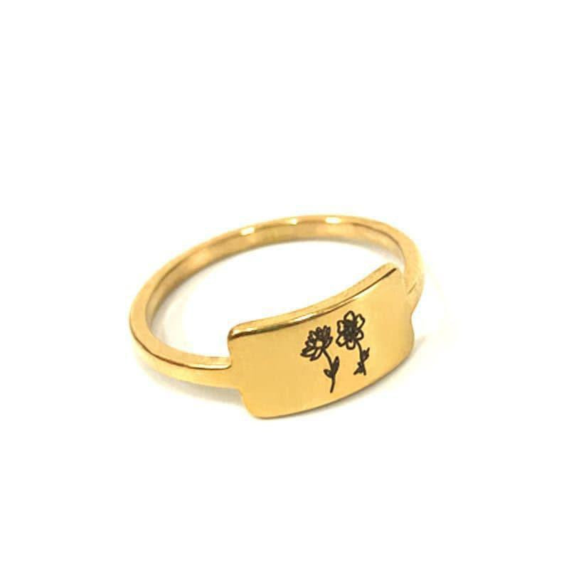 *Preorder: Birth Flower Rings*