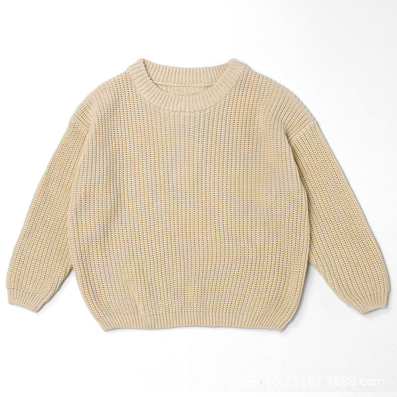 PREORDER: Custom Chunky Knit Oversized Sweater (blank or custom) 10.13.25