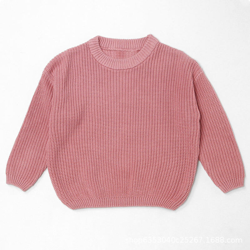 PREORDER: Custom Chunky Knit Oversized Sweater (blank or custom) 10.13.25