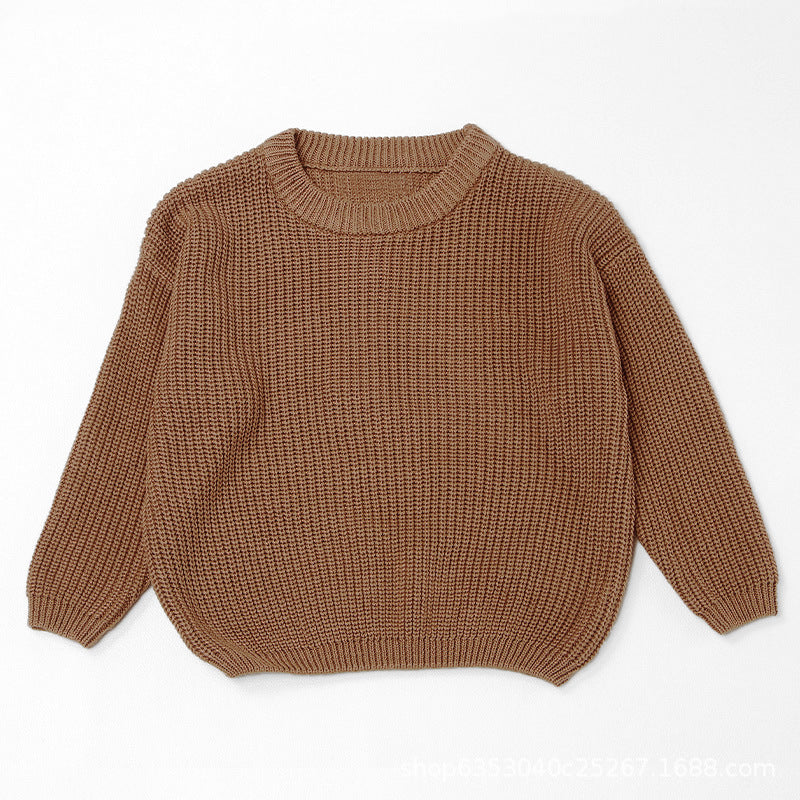 PREORDER: Custom Chunky Knit Oversized Sweater (blank or custom) 10.13.25