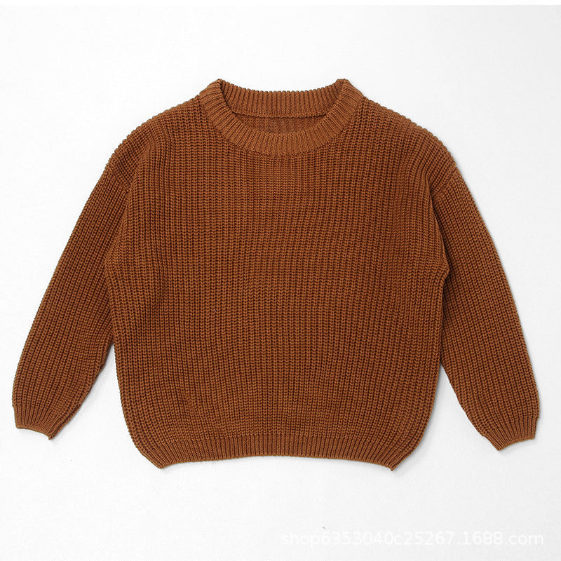PREORDER: Custom Chunky Knit Oversized Sweater (blank or custom) 10.13.25