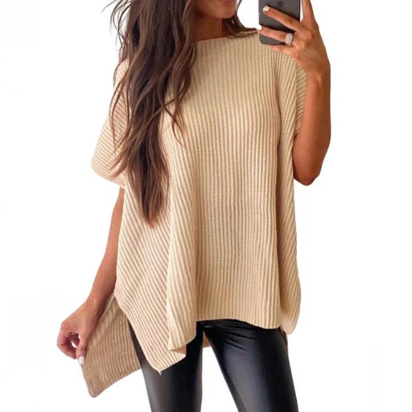PREORDER: Becks split knit tunic 10.13.25
