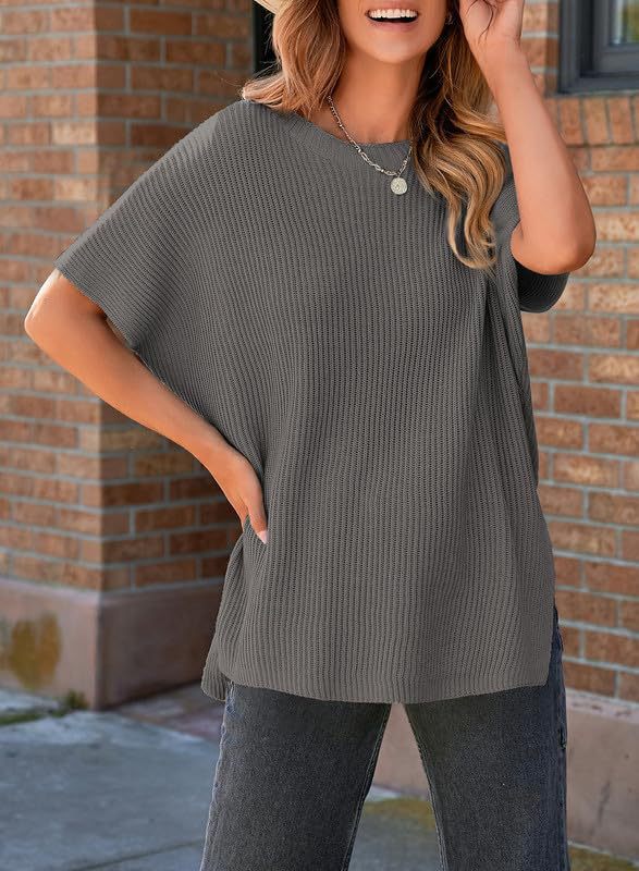 PREORDER: Becks split knit tunic 10.13.25