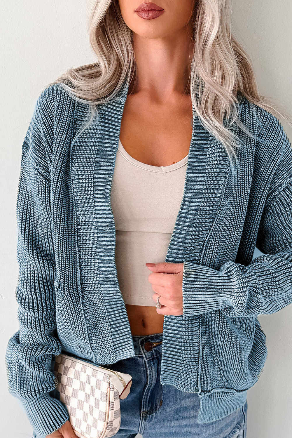 Mineral Wash Cardigan November.