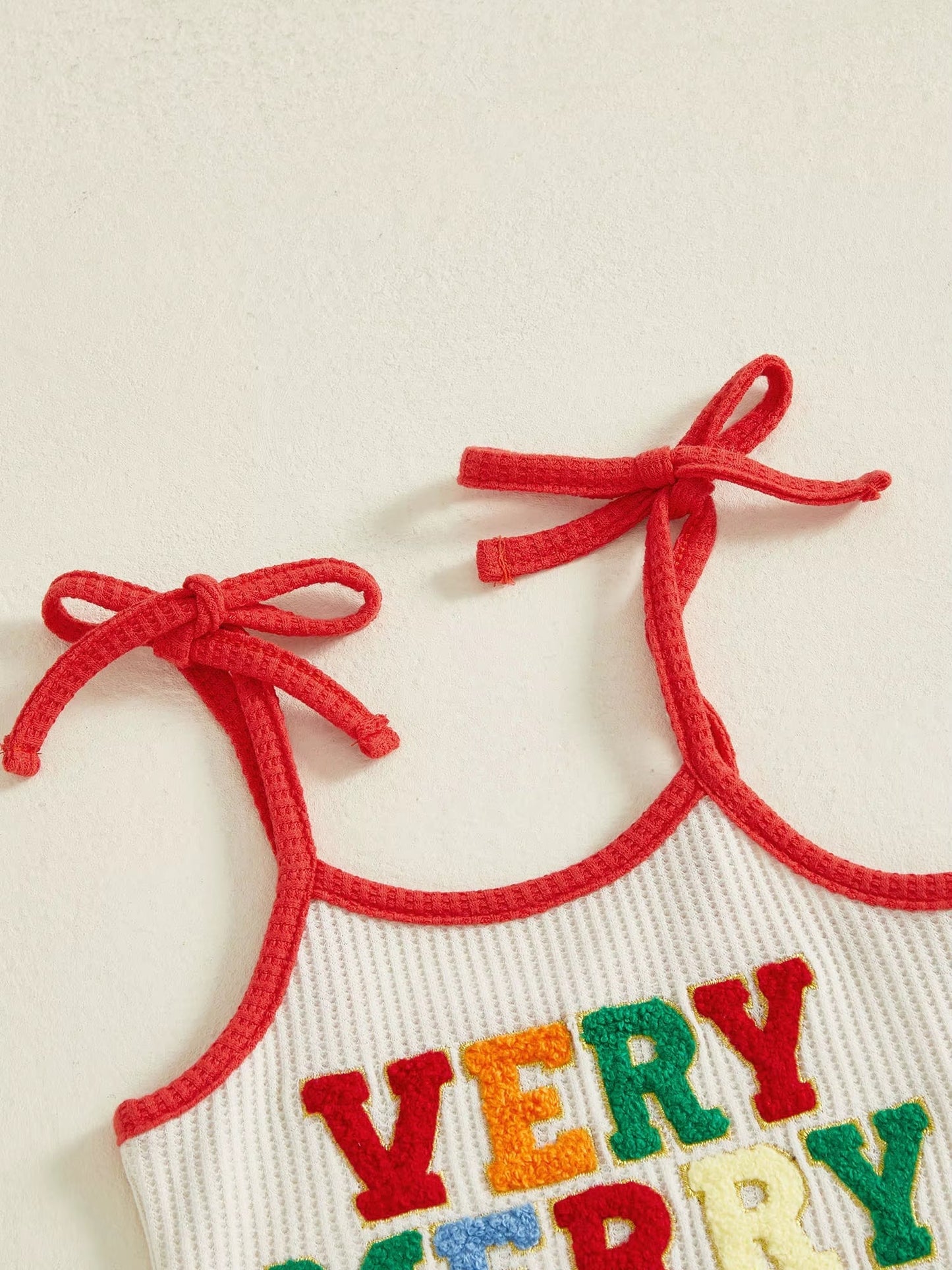 PREORDER: Kids Holiday Romper  10.13.25