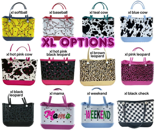 PREORDER: XL EVA CUSTOM TOTE BAG 11.24.25
