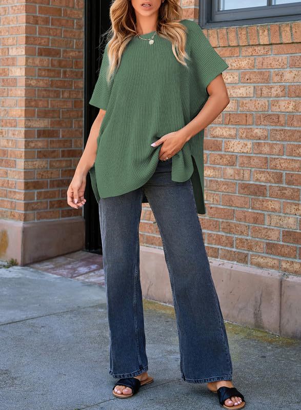 PREORDER: Becks split knit tunic 10.13.25