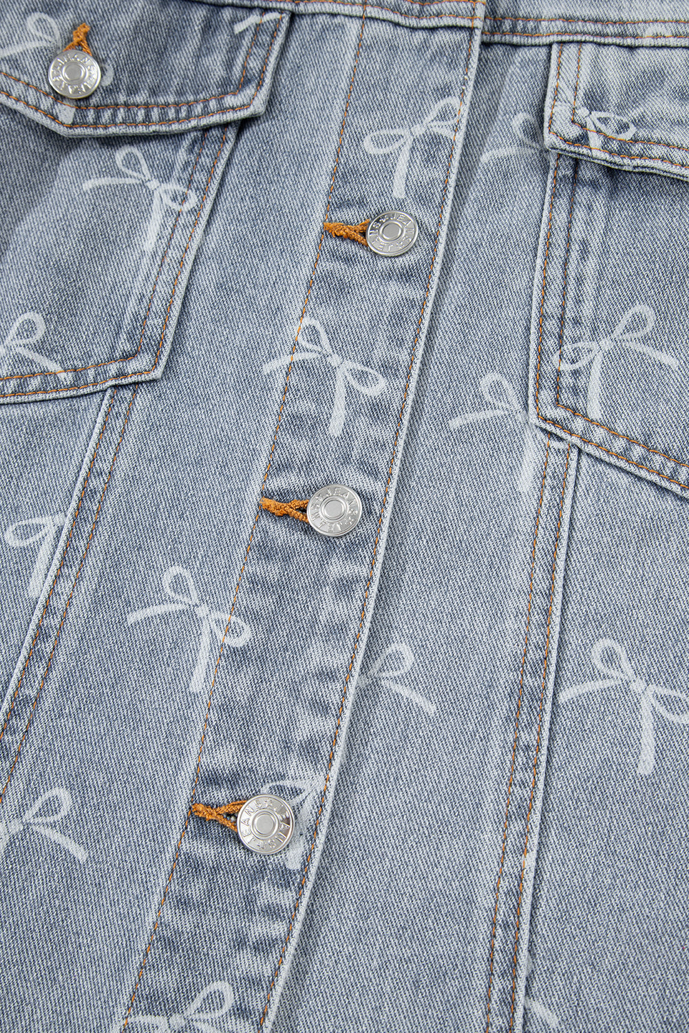PREORDER: Amora Denim bow jacket 10.13.25