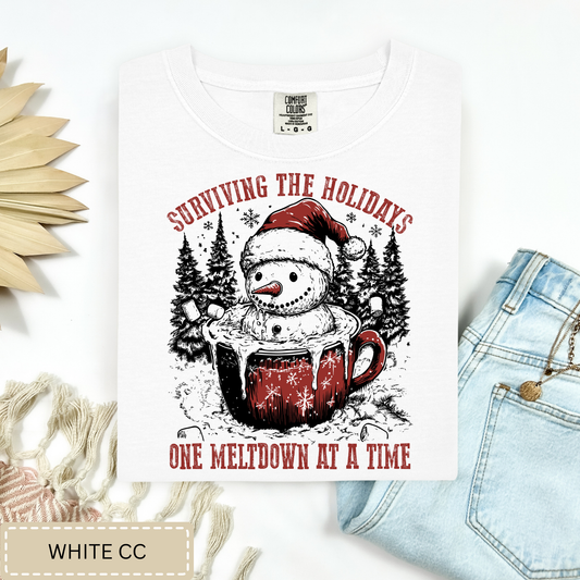 Surviving The Holidays Tee.