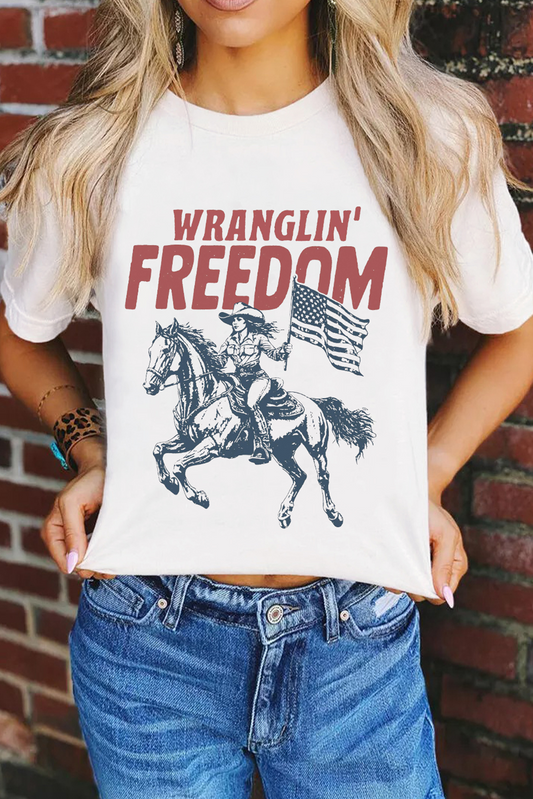 Wrangling Freedom Graphic Tee RTS
