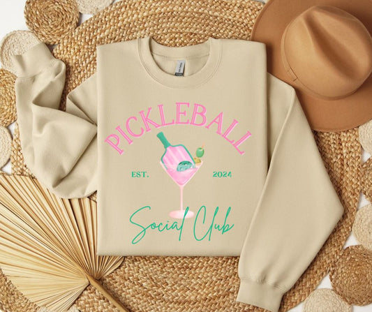 Pickleball Social Club SWEATSHIRT.