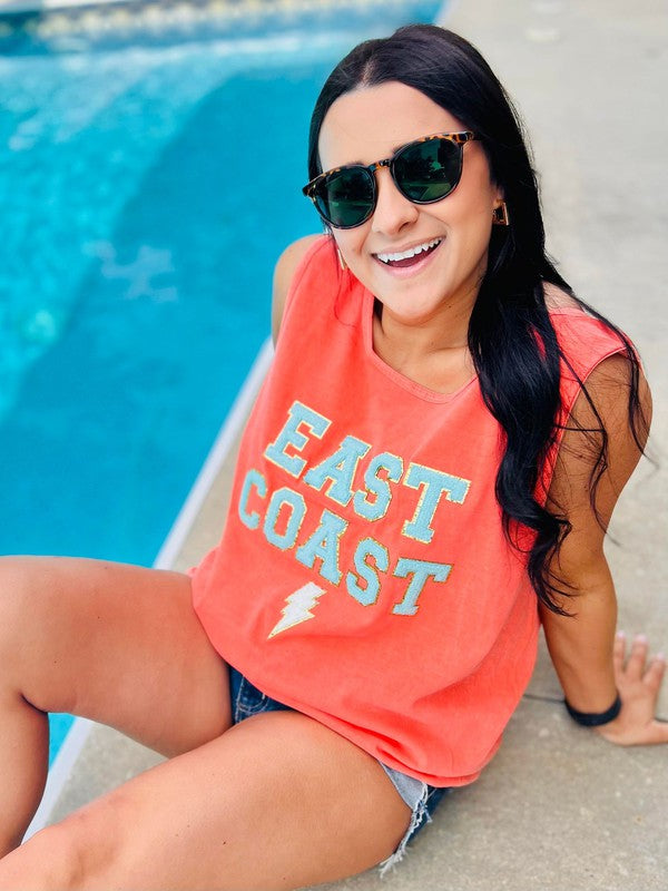 East Coast Lightning Patch Tee