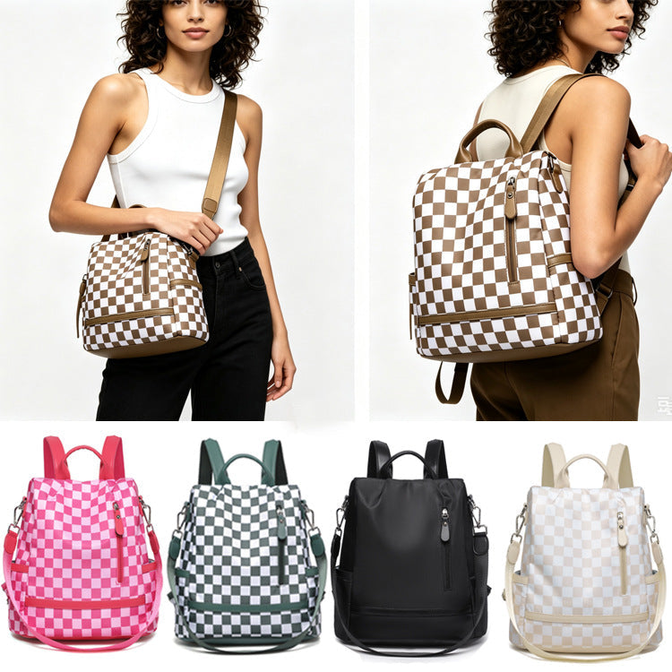 PREORDER: The Camden Check Backpack RERUN 8.10.26