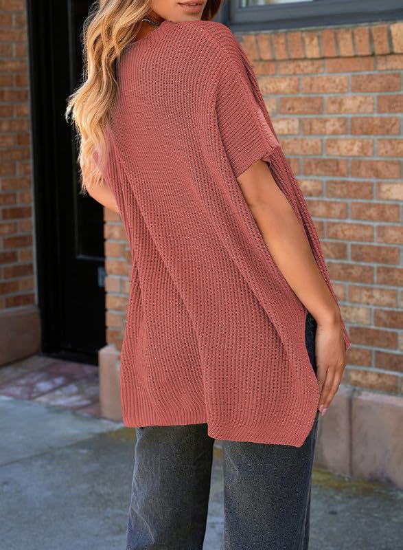 PREORDER: Becks split knit tunic 10.13.25