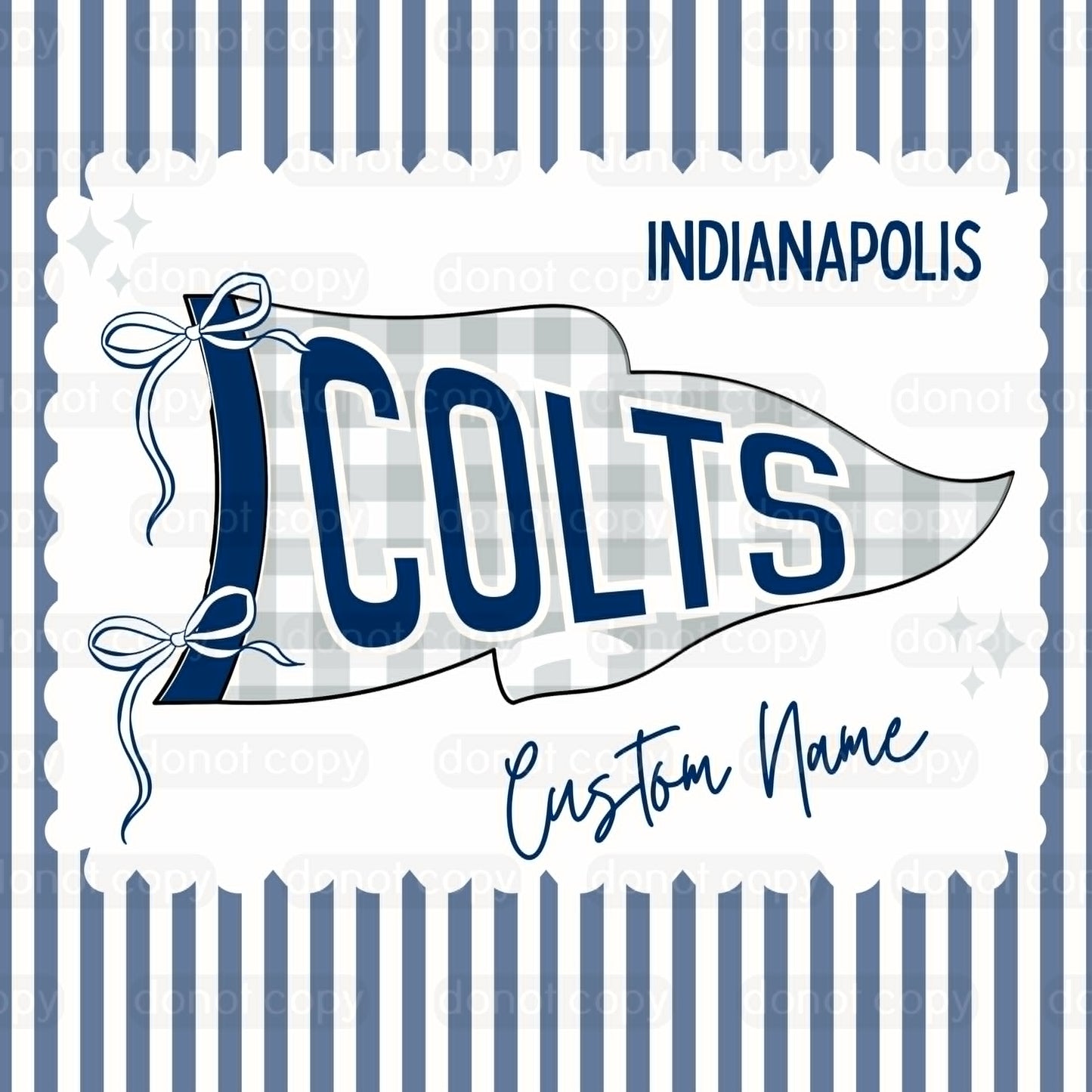 PREORDER: Custom Pennant Flag Pillowcase  7.6.26