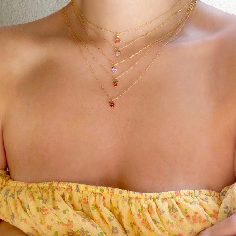 Fruitful Charm Necklace