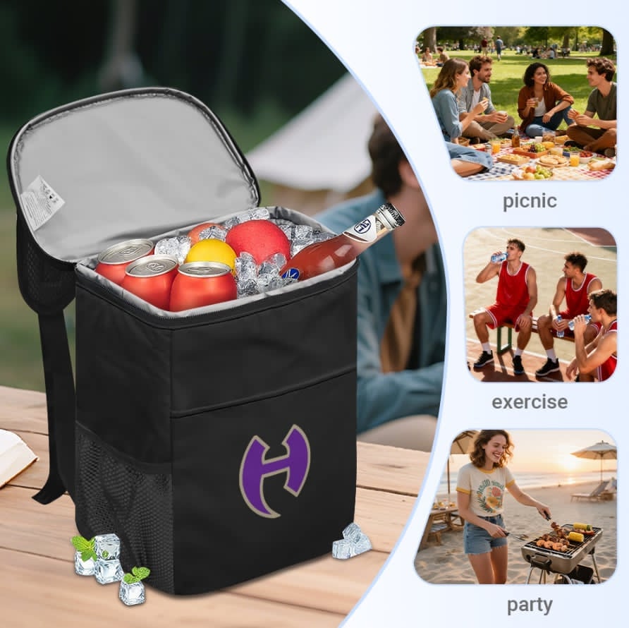PREORDER: Solid + Logo  Custom Cooler Backpack RERUN 6.8.26