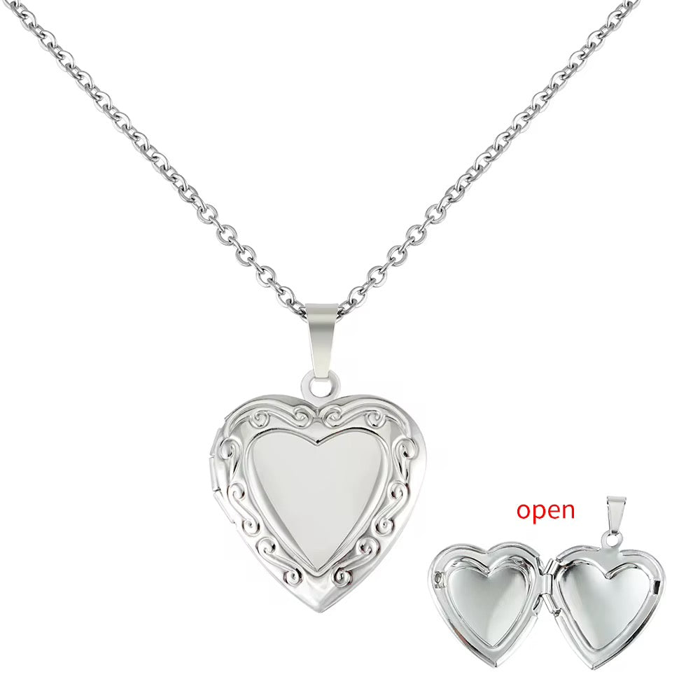 Heart Locket Necklace RTS