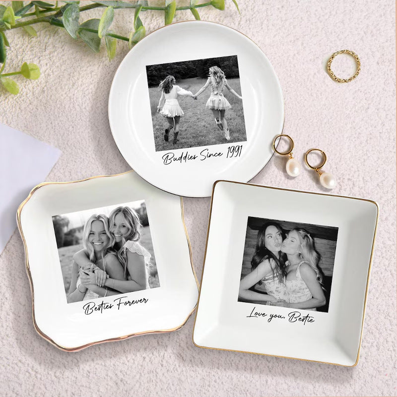 PREORDER: Cherished Moments Photo Trinket Dish (Pennant Flag Design) 7.6.26