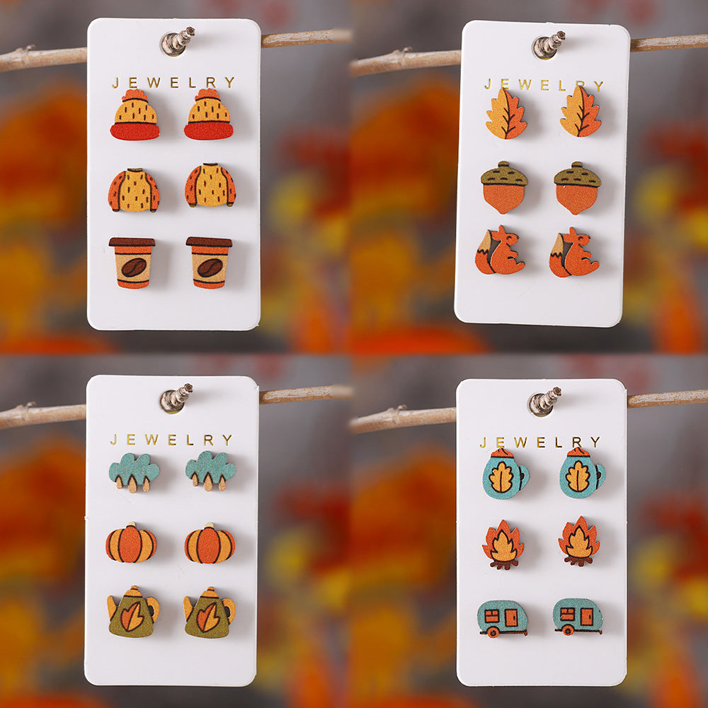 Wooden Fall Stud Packs