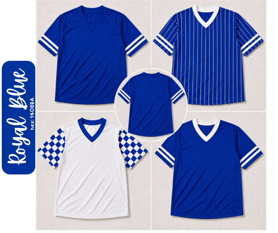 PREORDER: Custom Football Jersey (Front Text) 7.20.26