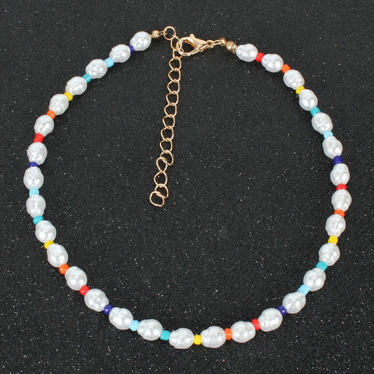 Preorder: Pearl Pop Rainbow Beaded Necklace