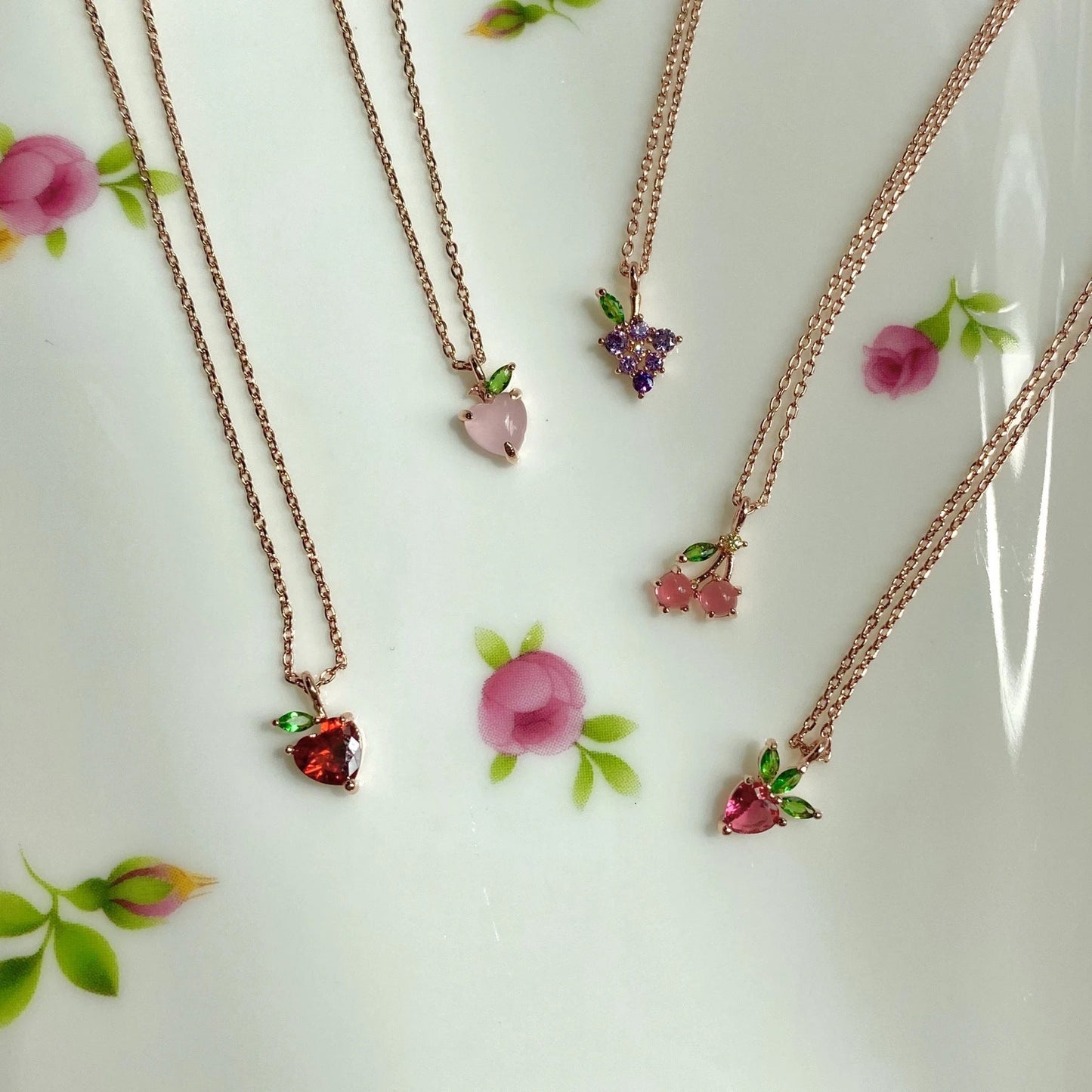 Fruitful Charm Necklace