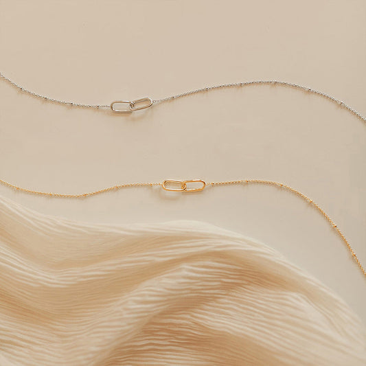 Chain Link Pendant Necklace