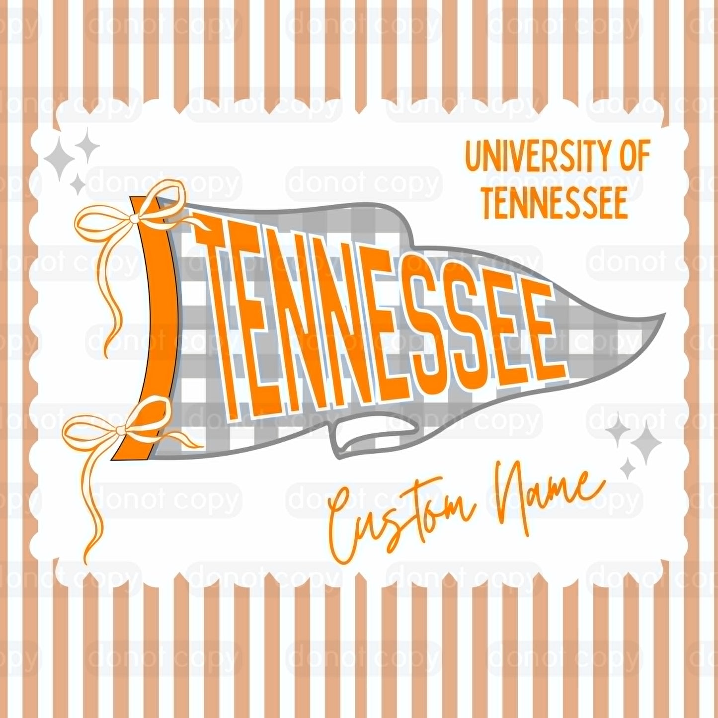 PREORDER: Custom Pennant Flag Pillowcase  7.6.26