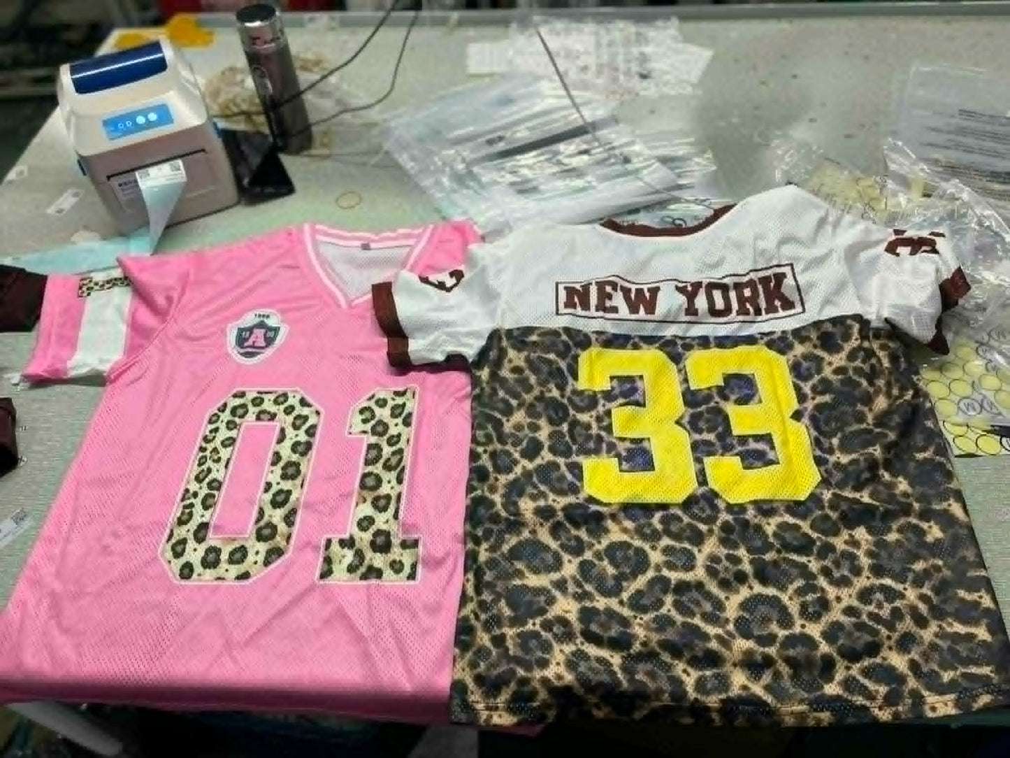 PREORDER: Custom Football Jersey (Front Text) 7.20.26