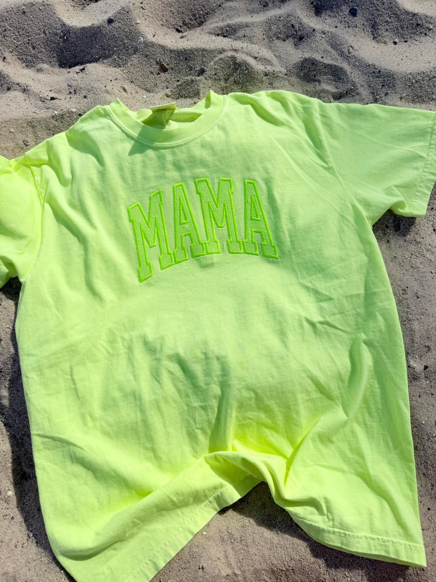 CUSTOM GLITTER APPLIQUE T SHIRT