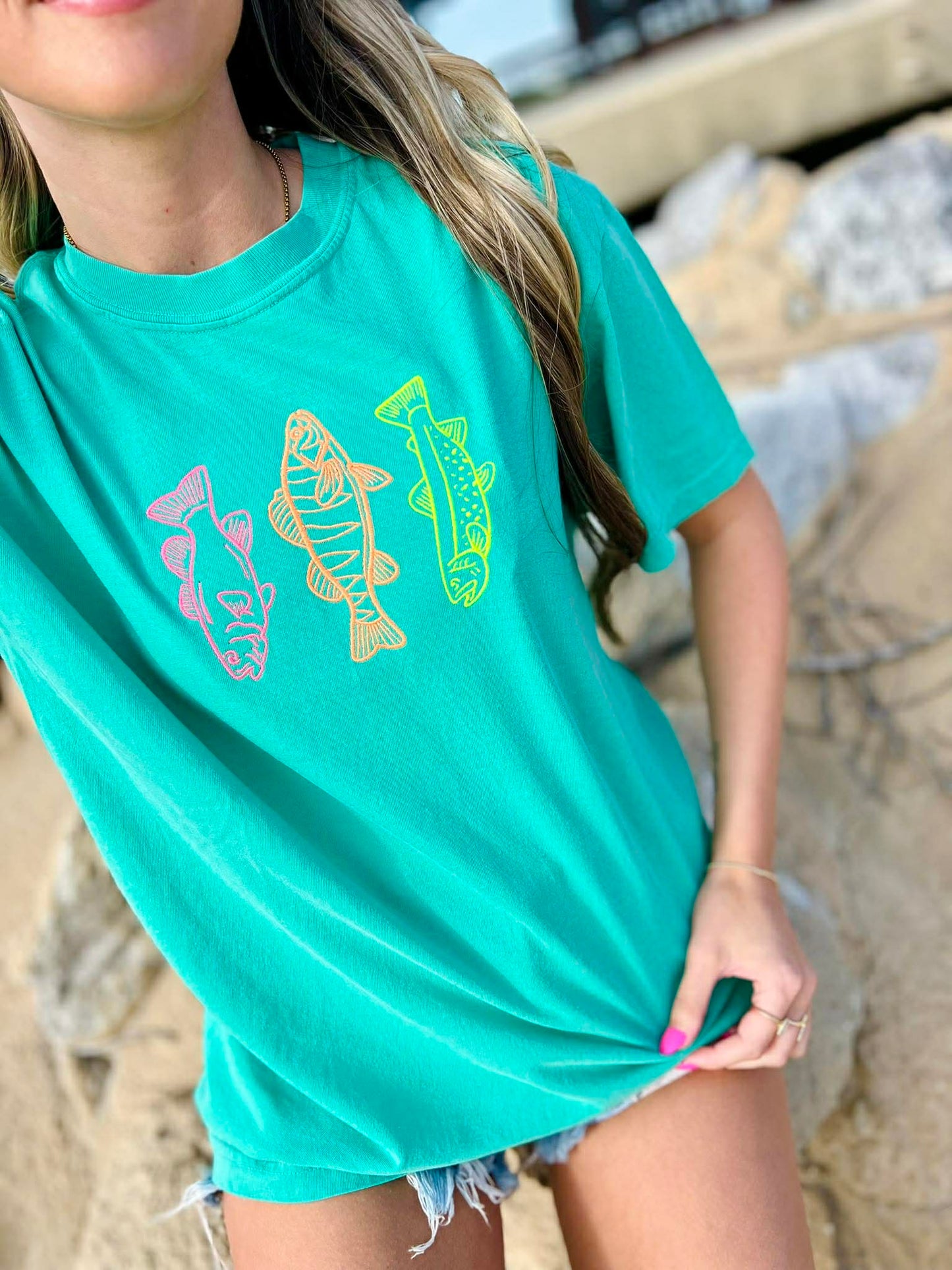 Neon Fish Trio SPRING41 Multi Thread