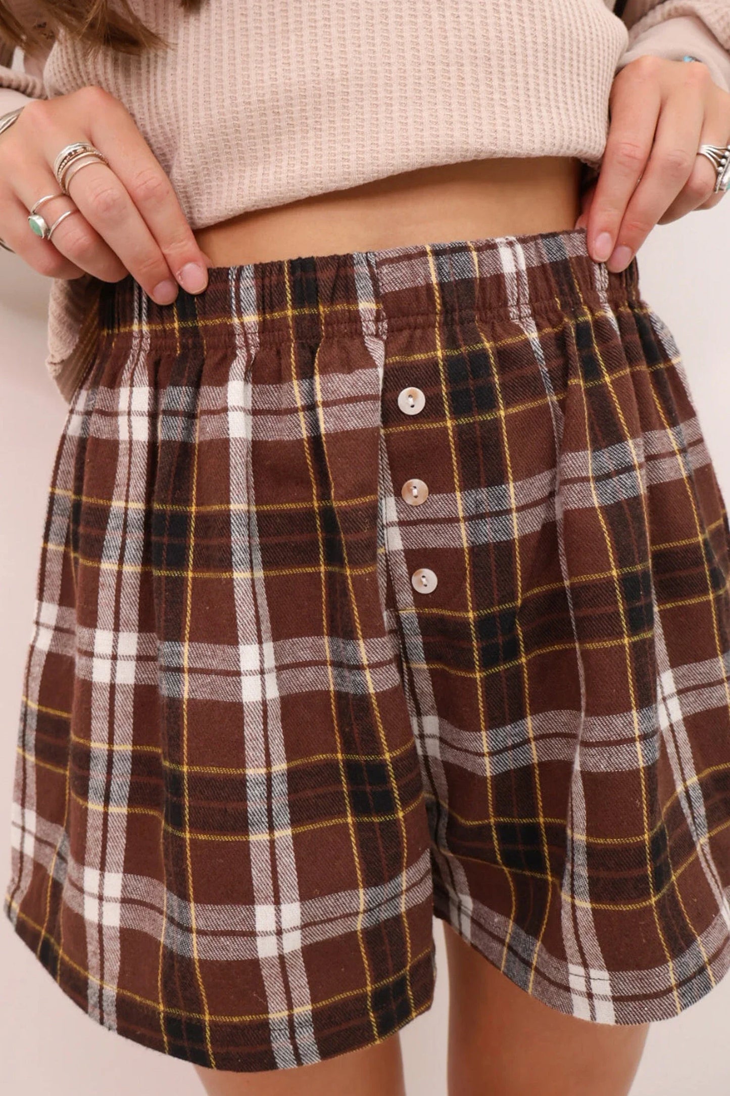 PREORDER: Tattersall shorts  7.6.26