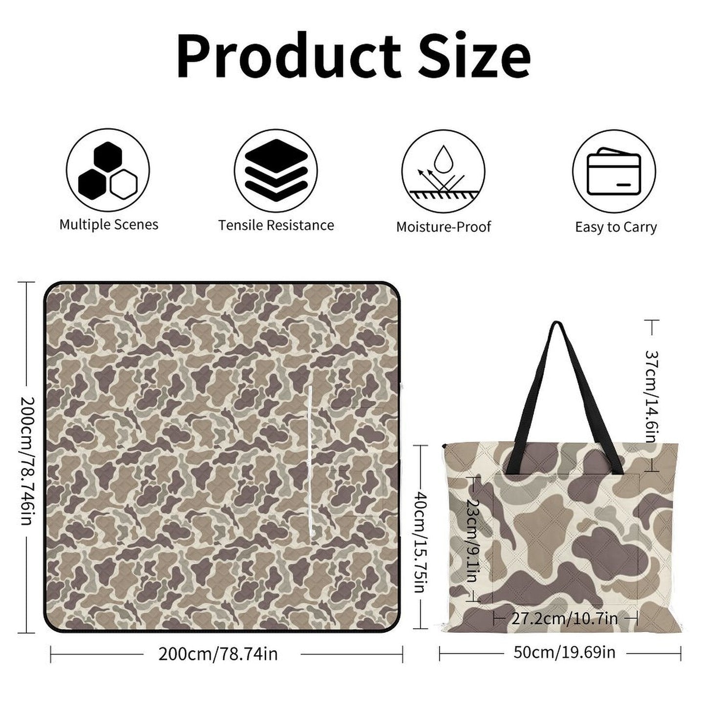PREORDER: Custom Picnic & Play Mat (Seamless Design)  6.29.26