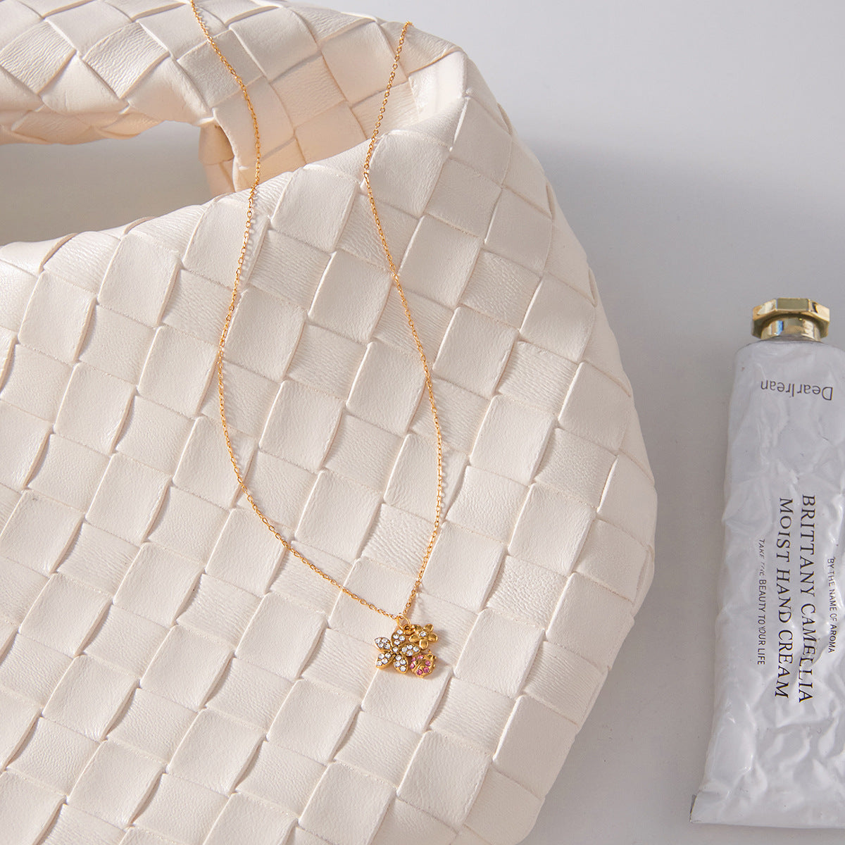 PREORDER: Golden Garden Layered Charm Necklace Set