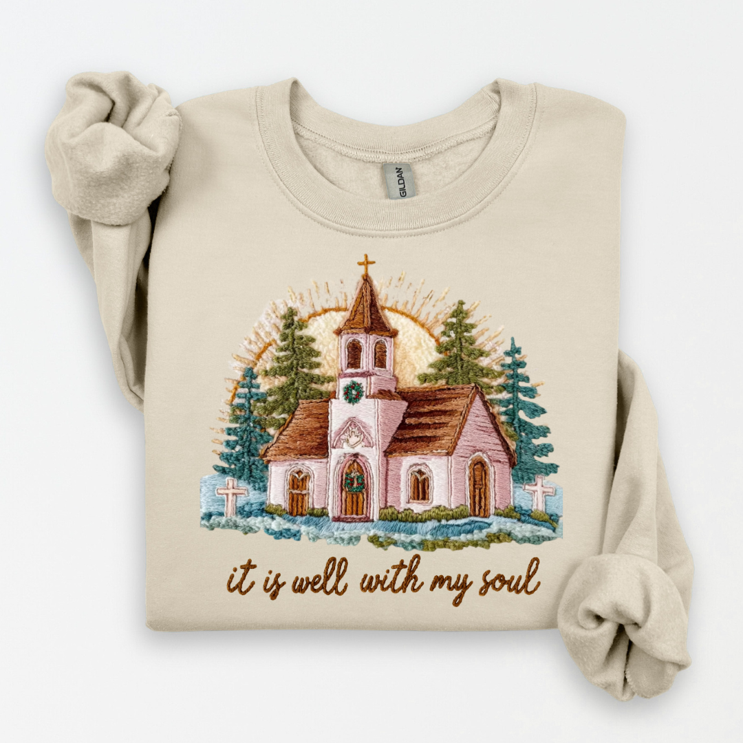 It Is Well Church Sweatshirt.